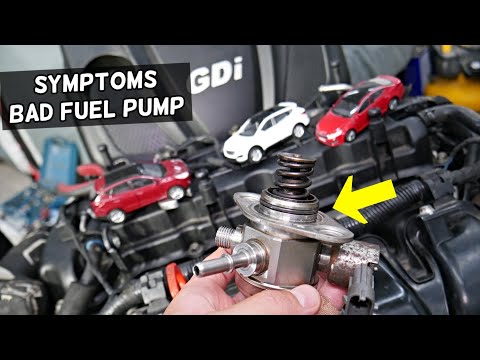 SYMPTOMS OF BAD DIRECT FUEL INJECTION FUEL PUMP HYUNDAI KIA 2.4 GDI ENGINE