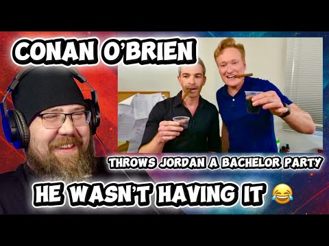 Conan Throws Jordan Schlansky a Bachelor Party | First Time Reaction