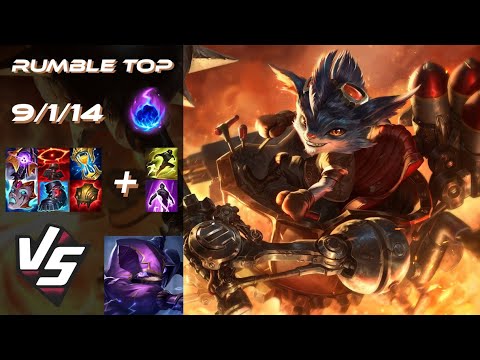 TOP Rumble vs Kennen - NA Challenger Patch 25.S2.6