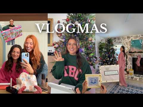 vlogmas *angel tree shopping, cozy crafts, and Christmas wishlist