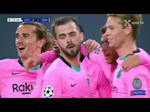 Champions League 28.10.2020 / HIGHLIGHTS FR / Juventus - Barcelone