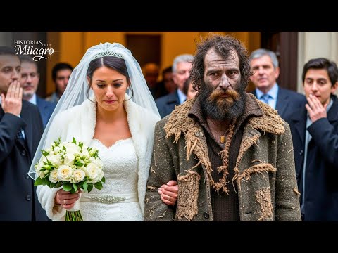 LE PEDÍ A UN VAGABUNDO QUE SE CASARA CONMIGO para cumplir el sueño de mi abuelita de verme casada.