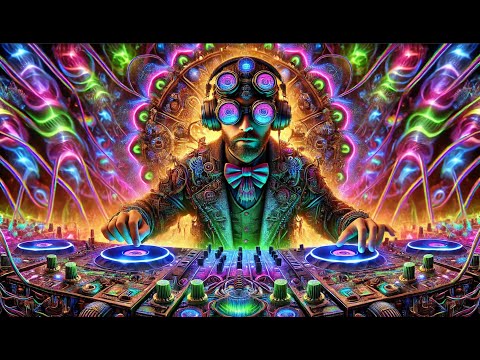 Psychedelic trance 2024 by DJ Nexxus 604 • 6 hours non-stop music vol.8 [AI trippy video]