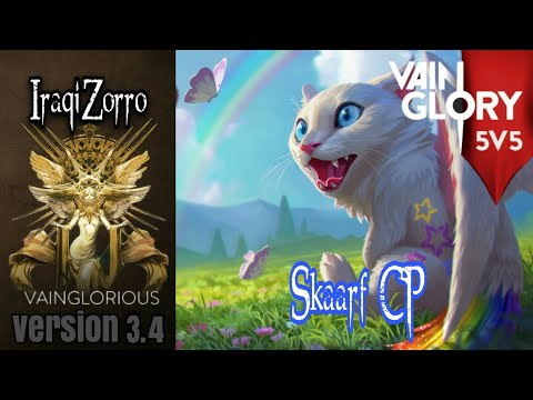 5v5 IraqiZorro | Skaarf CP - Vainglory hero gameplay from a pro player