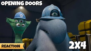 Monsters at Work | S02E04 | Opening Doors | REACTION