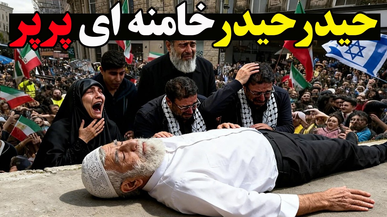 حیدر حیدر  خامنه ای پر پر