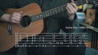 Mona Lisa - Robin Thicke - Guitar Tabs