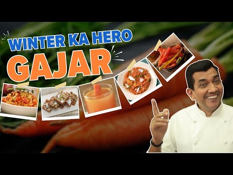 Winter Special Gajar Recipes To Try At Home | Sanjeev Kapoor Khazana