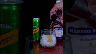 Simple Brandy cocktail at home 🥃#shortsfeed #shorts