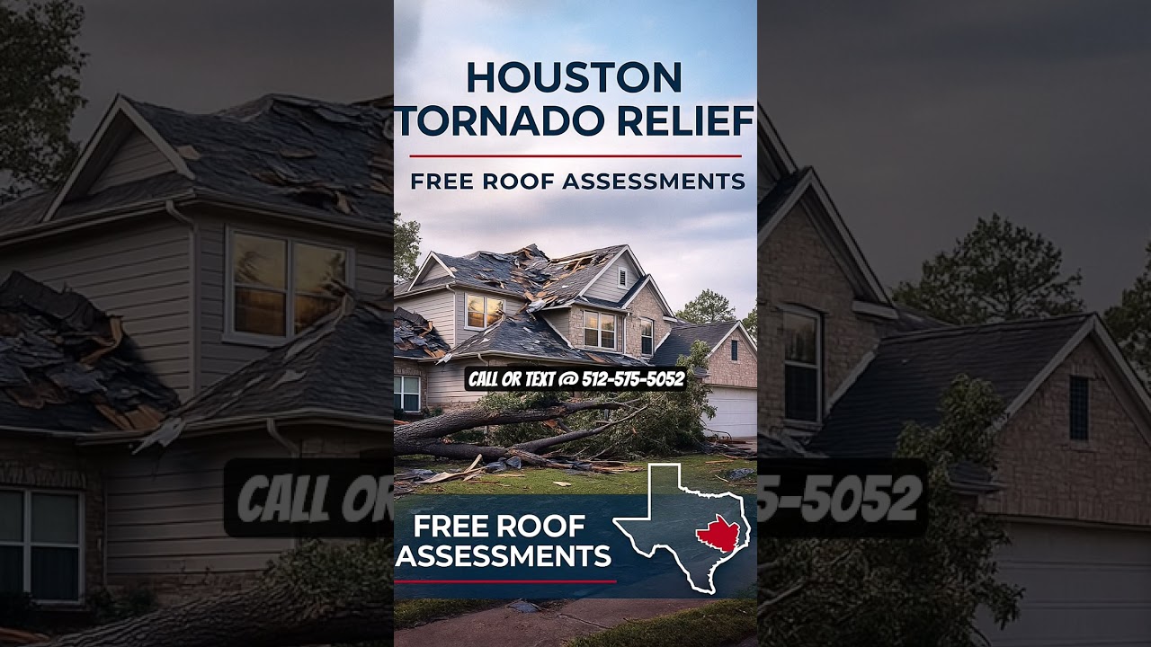 Houston Tornado Relief Free Roof Assessments