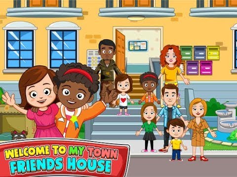 My Town: Best Friend's House - iPad app demo for kids - Ellie - YouTube