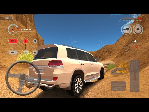 Offroad 4x4 Driving Simulator - Land Cruiser Gameplay #1 Car Game Android Gameplay