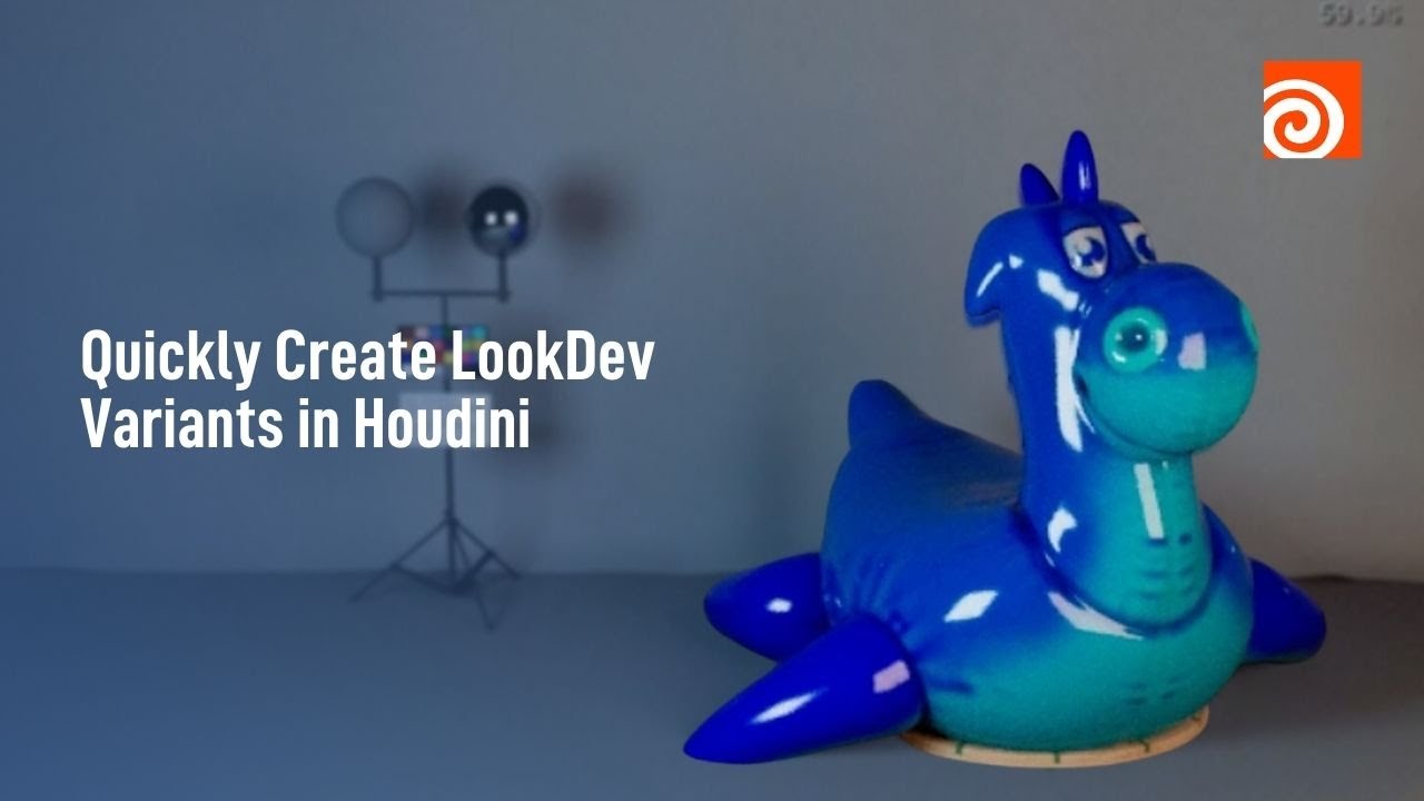 Quickly Create LookDev Variants Using Solaris in Houdini (Video Tutorial)