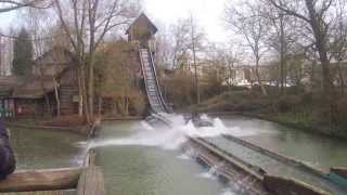 preview picture of video 'River Splash - On & Off ride - POV - Bellewaerde Park HD'