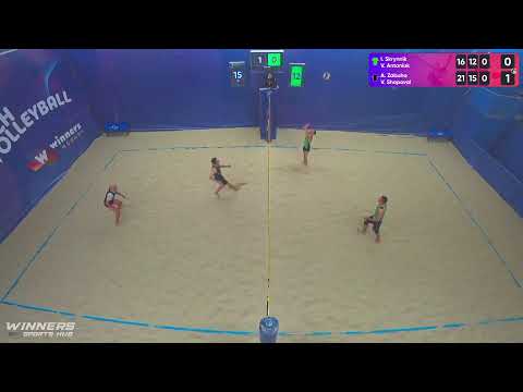 12:15 I. Skrynnik / V. Antoniuk - A. Zabuha / V. Shapoval 19.07.2022 | Winners Beach Volleyball