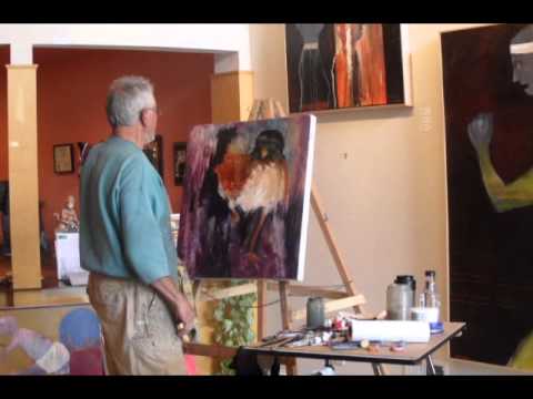 Mel McCuddin Art Show Demonstration