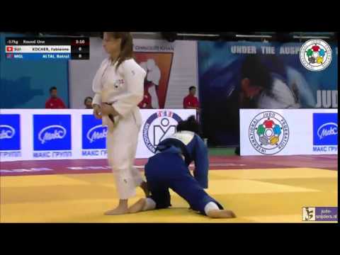 Judo 2014 Grand Prix Ulaanbaatar: Kocher (SUI) - Altai (MGL) [-57kg]