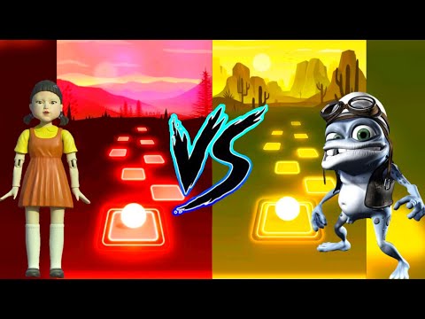 🔥TILES HOP | CRAZY FROG VS SQUID GAME Battle Song