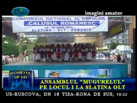 Sighetul de Azi - 21 Iunie 2011 - Ansamblul "Mugurelul" pe locul I la Slatina Olt