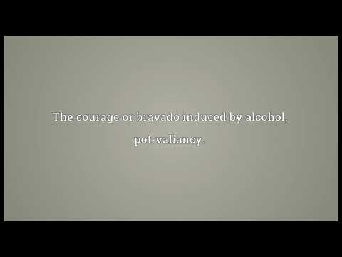 Dutch courage Meaning