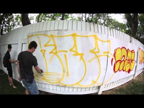 CAN'T STOP graffiti battle.