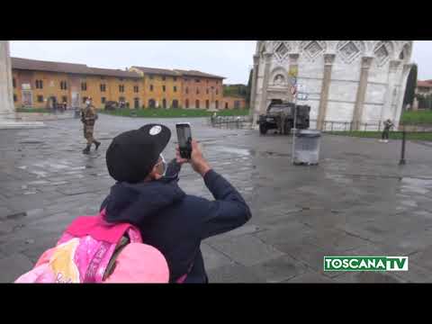 2020-11-03 PISA - CHIUSI TORRE E MONUMENTI IN PIAZZA DEI MIRACOLI