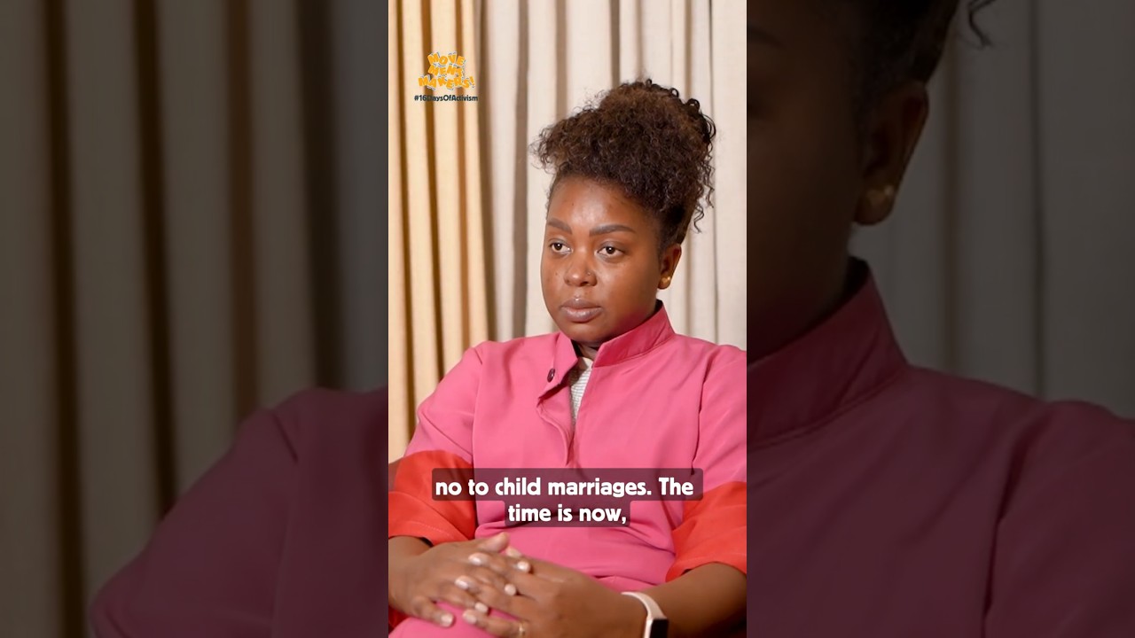 “It is time for our generation to say no to child marriage.” | #MovementMakers