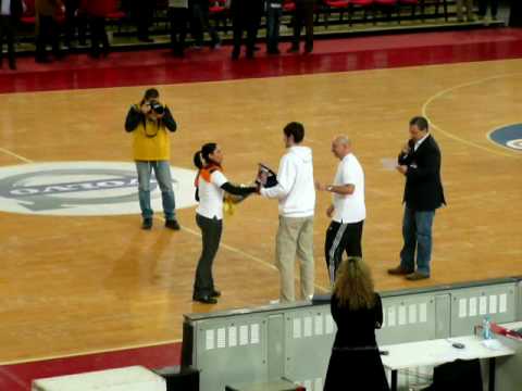 Lottomatica Virtus Roma-Armani Jeans Olimpia Milano - Lettera per Davide Ancilotto