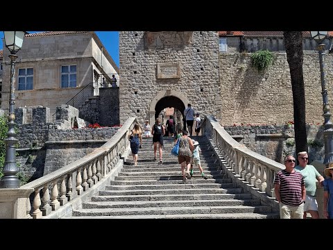 Grad Korčula. Pronašli smo kuću Marka Pola