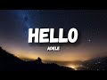 Adele - Hello (Lyrics)