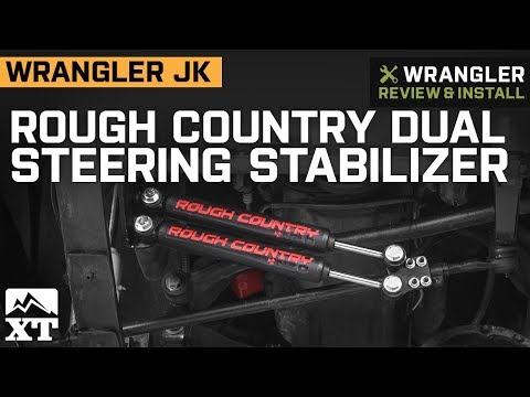 Jeep Wrangler YJ Rough Country Dual Steering Stabilizer (1987-1995) Review & Install
