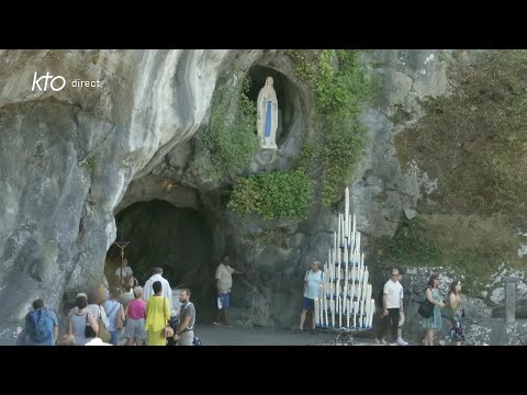 Chapelet du 9 août 2025 à Lourdes