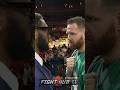 AJ McKee COLDLY STARES Clay Collard in FIRST FACE OFF!