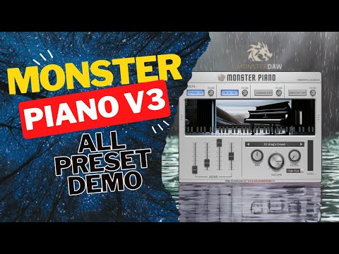 MONSTER Piano v3, GREAT PIANO Plugin For FREE (Grand, Electric, Upright, and Experimental Piano)