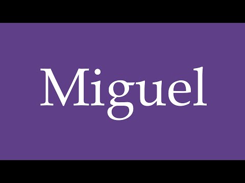 How To Pronounce ''Miguel'' Correctly in Spanish