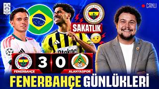 FENERBAHÇE 3-0 ALANYASPOR!✅ B.DÍAZ İDDİASI, ASENSIO VE BREZİLYA OPERASYONU! | Fe