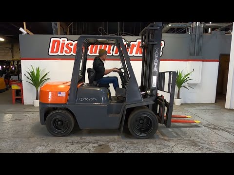 TOYOTA 6-Series 6FDU35 8,000lb Diesel #0491 - Forklift For Sale