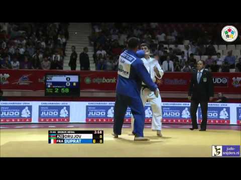 Judo 2014 Grand Slam Baku: Orujov (AZE) - Duprat (FRA) [-73kg] bronze
