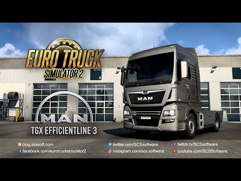 Euro Truck Simulator 2 - 1.43 Update - MAN TGX EfficientLine 3