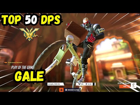 POTG! GALE SOLDIER:76 AND ASHE GAMEPLAY ON SURAVASA  OVERWATCH 2 SEASON 13 TOP 50 DPS