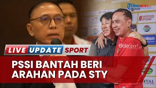 Shin Tae-yong & Pemain Timnas Kompak Beri Pembelaan pada Iwan Bule, PSSI Bantah Beri Arahan