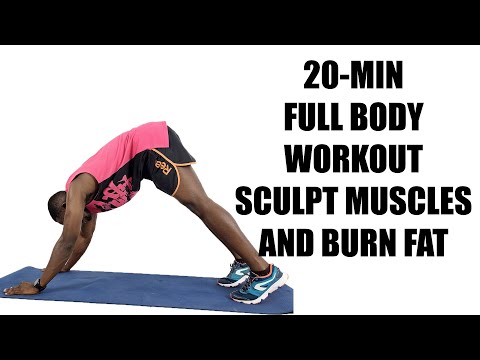 20 Minute Easy Walk at Home Exercise for Weight Loss 200 Calories