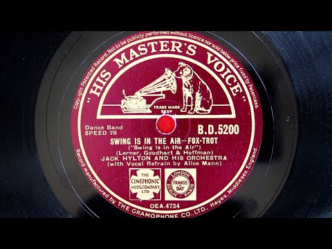 Jack Hylton and His Orchestra - Swing Is In The Air (1937)