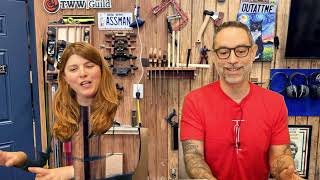 The Woodworking Morning Show for March 14, 2025 at 10am Eastern/7am Pacific