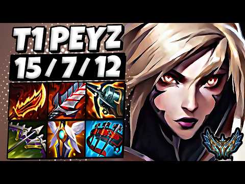 T1 Peyz Kai'Sa vs Ezreal [ ADC ] Rank #1 Korea Challenger | Patch 26.4