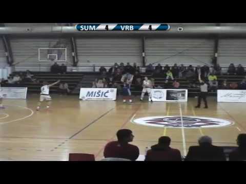 Šumadija - Vrbas Medela 60:77 1ZLS 13 2016-2017