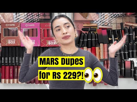Mars Lipsticks That Dupe High-End Shades! 💄 | One Brand Dupe Test