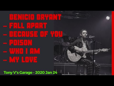 Benicio Bryant - FALL APART, BECAUSE Of YOU, POISON, WHO I AM and   My LOVE - 2020 Jan 24