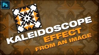 Photoshop Tutorial:How to create a kaleidoscope effect using an image.