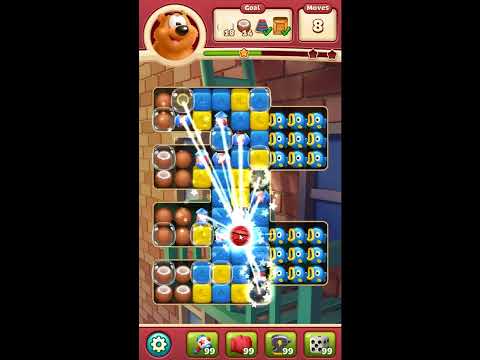 Toon Blast Level 6733 - NO BOOSTERS 🐻🐺🐱 | SKILLGAMING ✔️